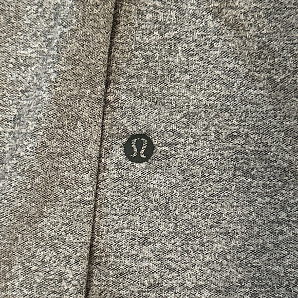 Lululemon Evolution Polo Men XL Grey Long Sleeve Shirt Stretch Athletic Faves - Picture 6 of 8